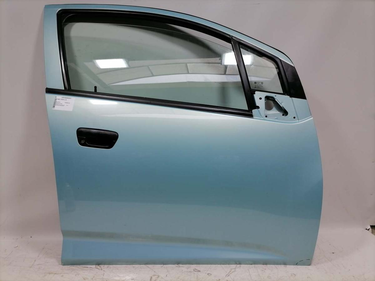 Chevrolet Spark original T&uuml;r vorn rechts GJS Ice Teal Rohbau Bj.2012